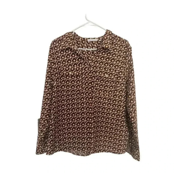 Women's‎ Large Notions Button Down Dress shirt - Picture 1 of 2